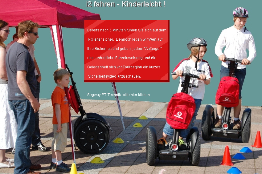 Mehr erfahren ber Segway - hier klicken -Kinderleicht